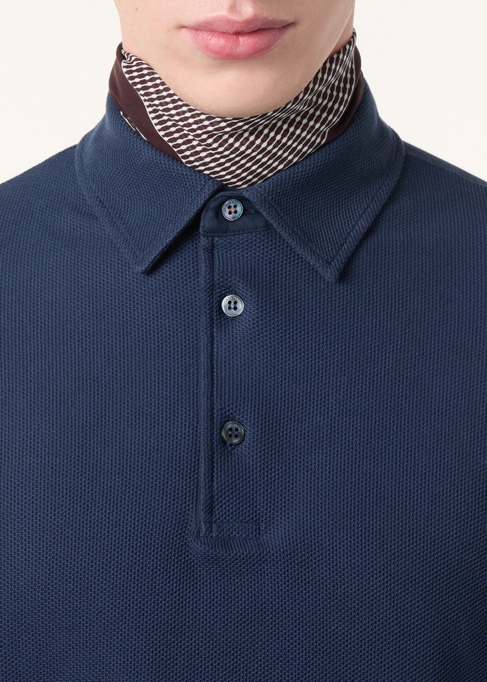 LEMME LS POLO PIQUE' HUCKLACE DYED_FAI1311_W551_2