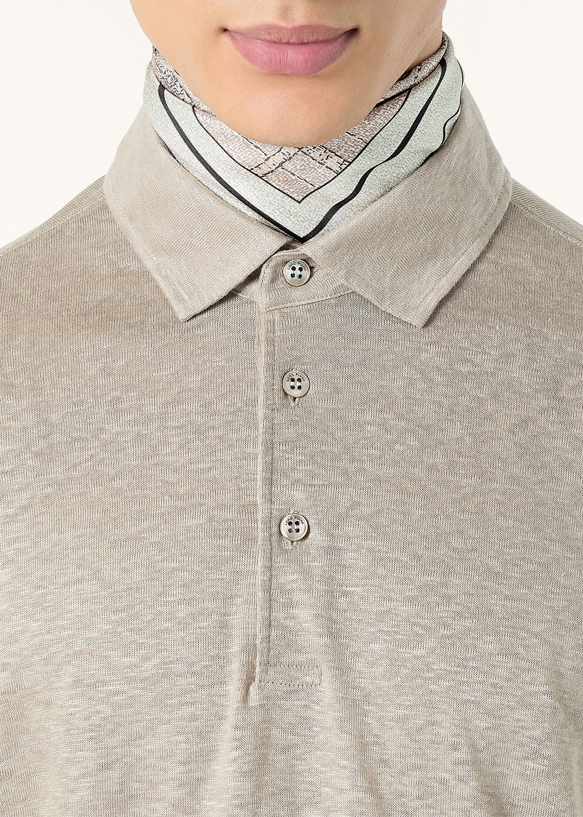 POLO SHIRT MM JERSEY DUBLON