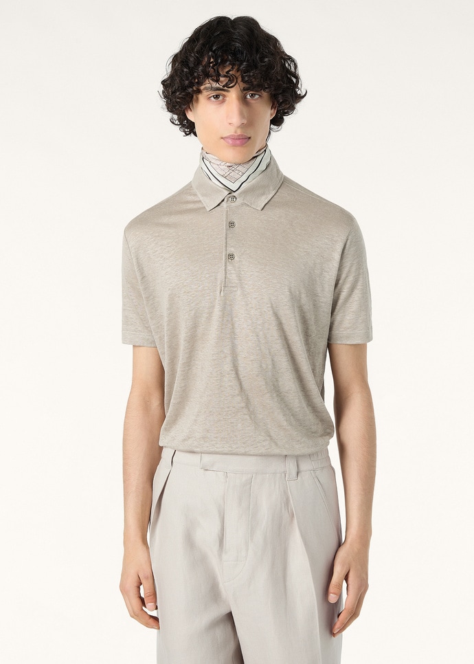 POLO SHIRT MM JERSEY DUBLON                       _FAI1314_M0T4_3
