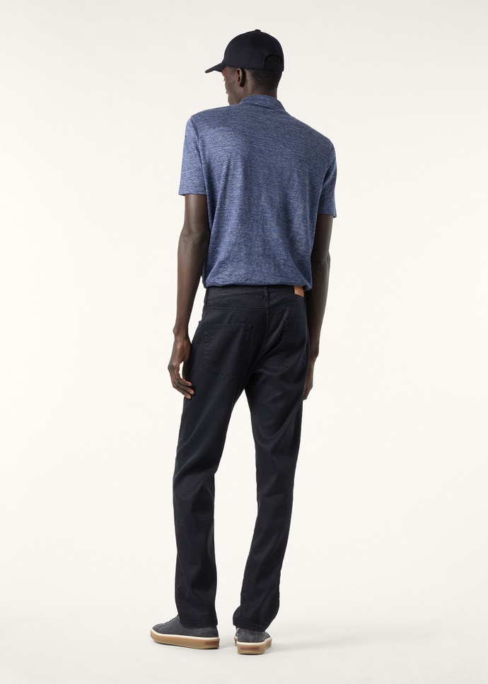 POLO SHIRT MM JERSEY DUBLON                       _FAI1314_W1GN_4