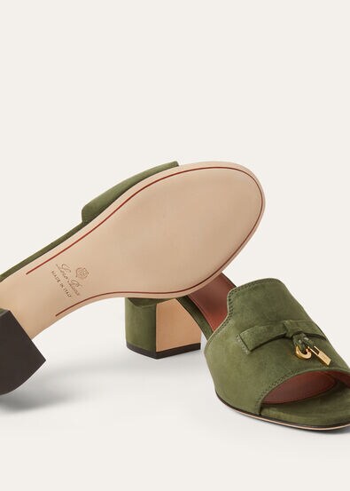 SUMMER CHARMS HEELED MULE T55 SUEDE