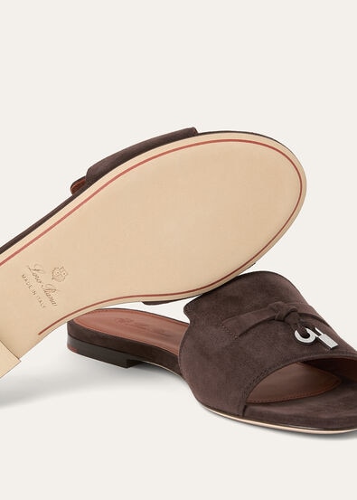 SUMMER CHARMS FLAT MULE SUEDE