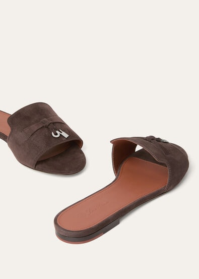 SUMMER CHARMS FLAT MULE SUEDE