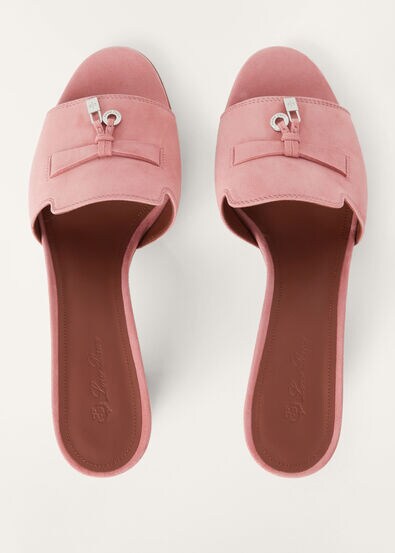 SUMMER CHARMS HEELED MULE T55 SUEDE AF