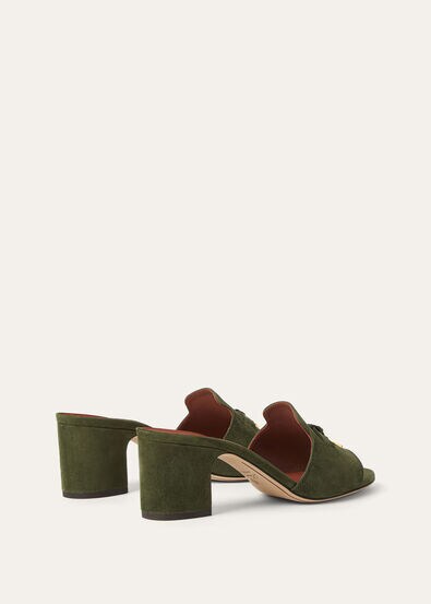 SUMMER CHARMS HEELED MULE T55 SUEDE AF