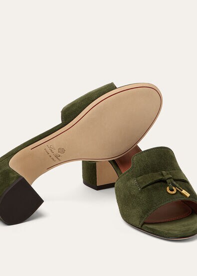 SUMMER CHARMS HEELED MULE T55 SUEDE AF