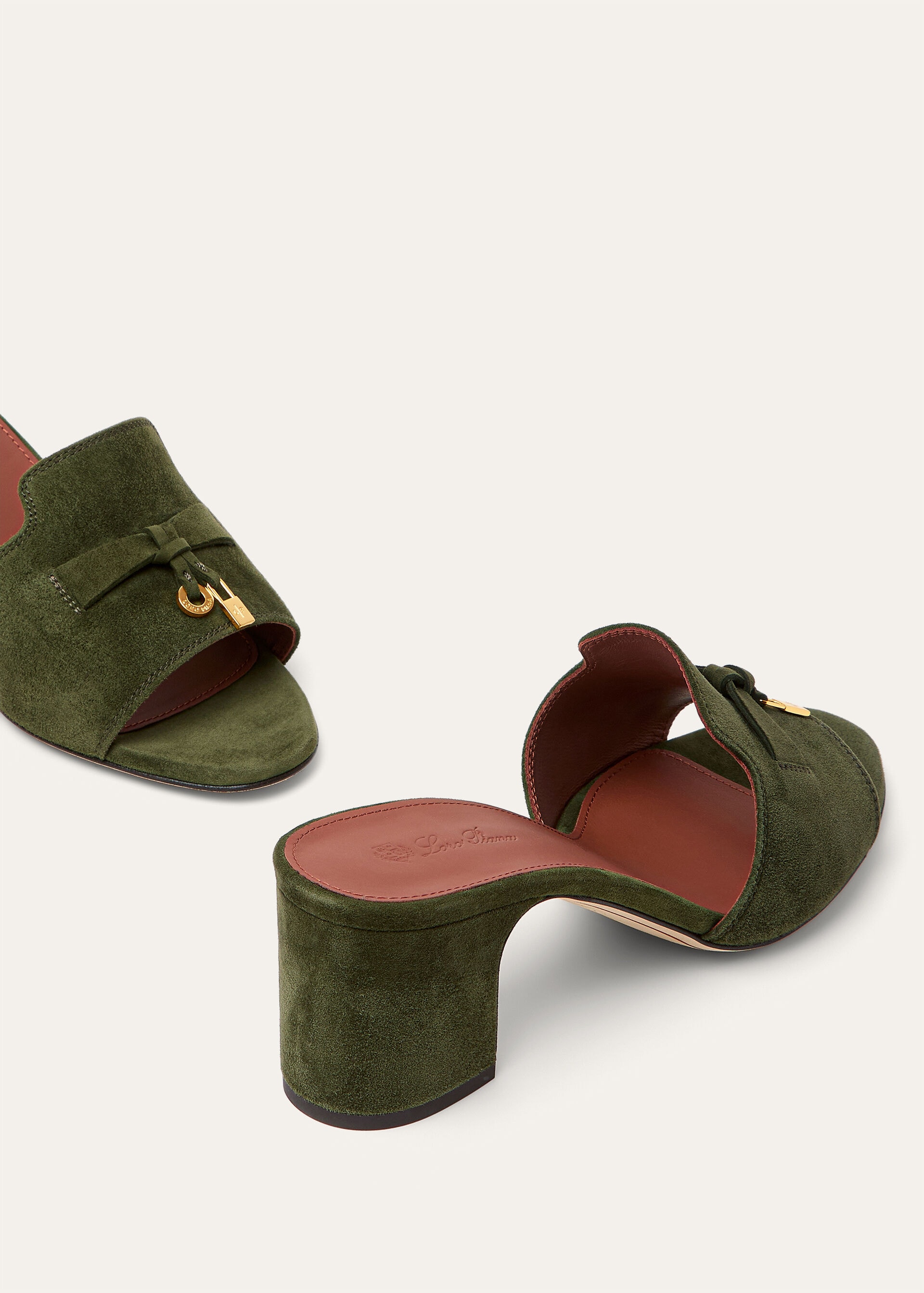 SUMMER CHARMS HEELED MULE T55 SUEDE AF