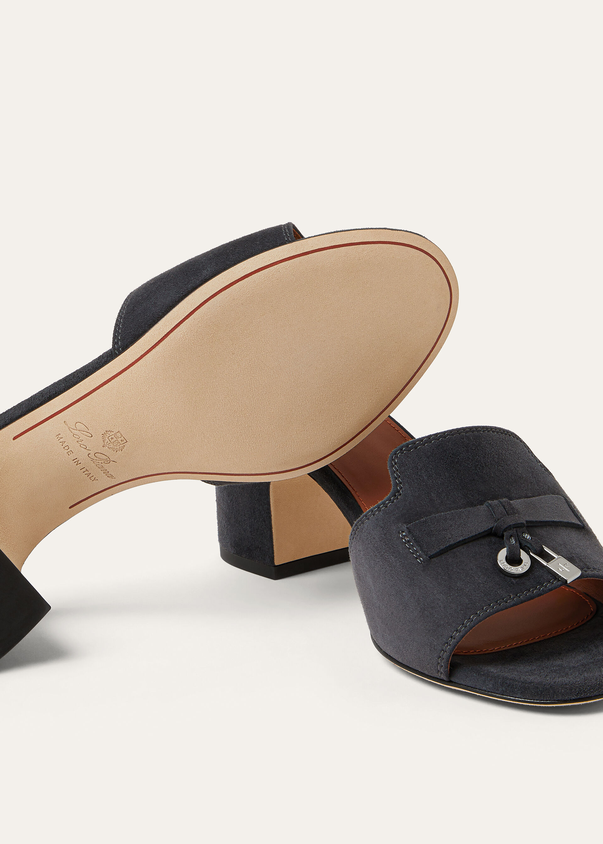 SUMMER CHARMS HEELED MULE T55 SUEDE AF