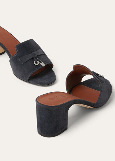 SUMMER CHARMS HEELED MULE T55 SUEDE AF