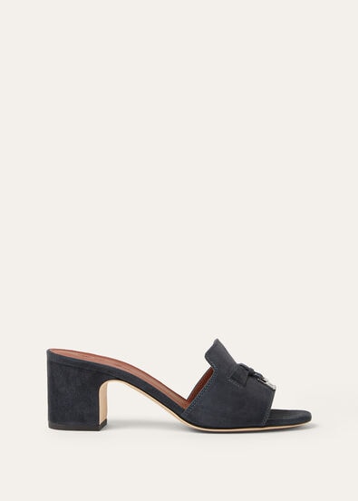 SUMMER CHARMS HEELED MULE T55 SUEDE AF