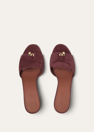 SUMMER CHARMS HEELED MULE T55 SUEDE AF