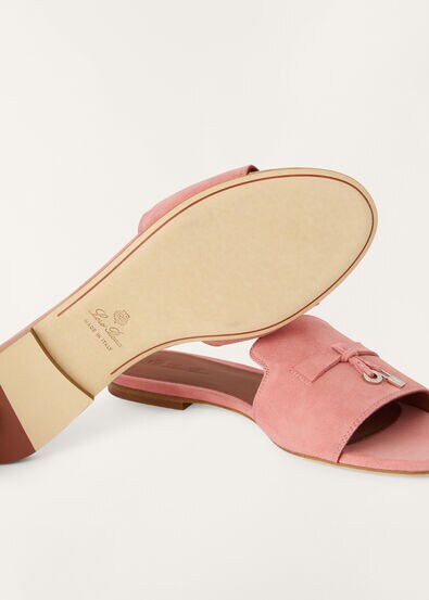 SUMMER CHARMS FLAT MULE SUEDE AF