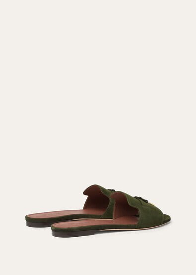 SUMMER CHARMS FLAT MULE SUEDE AF