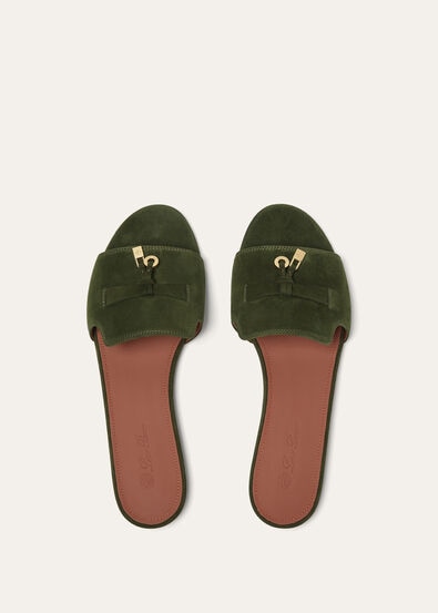 SUMMER CHARMS FLAT MULE SUEDE AF