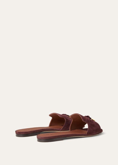 SUMMER CHARMS FLAT MULE SUEDE AF