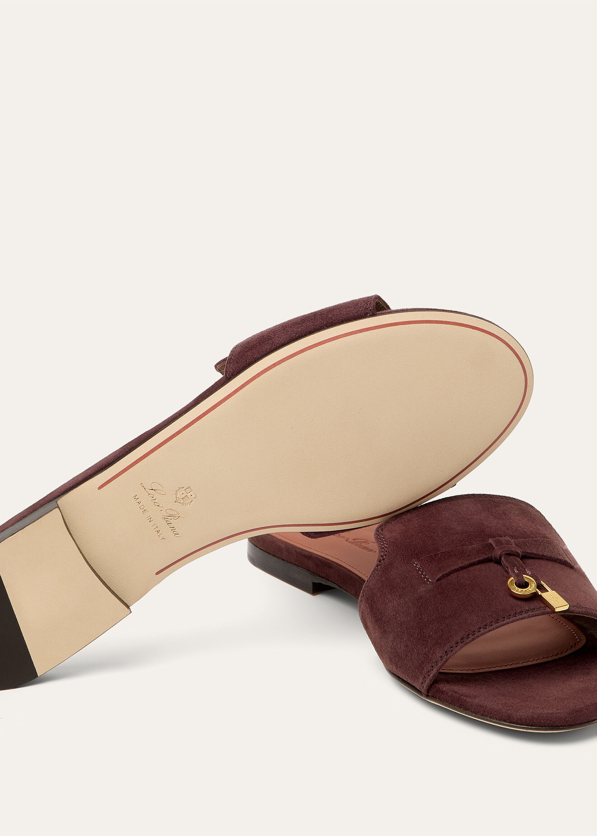 SUMMER CHARMS FLAT MULE SUEDE AF