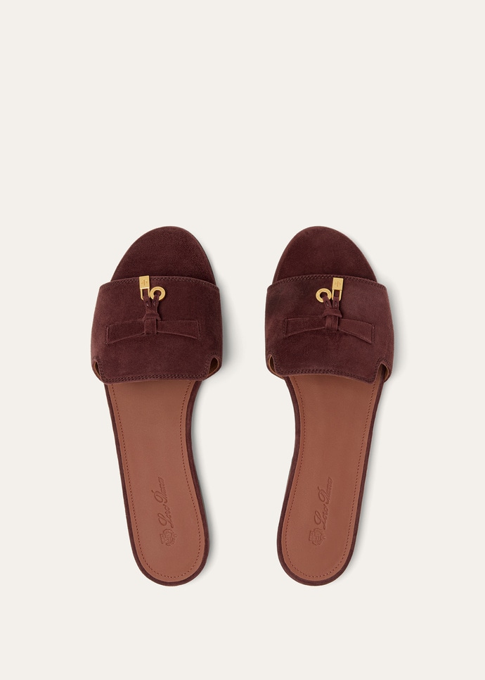 SUMMER CHARMS FLAT MULE SUEDE AF_FAI6407_Q0B2_5