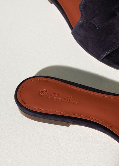 SUMMER CHARMS FLAT MULE SUEDE AF
