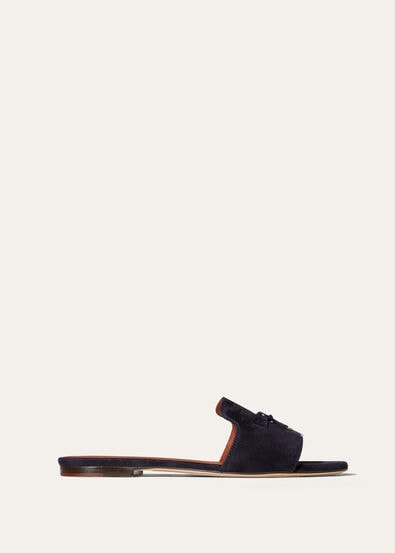 SUMMER CHARMS FLAT MULE SUEDE AF