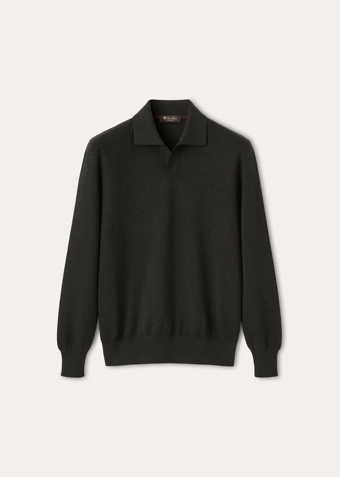 EMPIRE WISH WOOL POLO BUTTONLESS GG 18_FAL5279_51BX_1