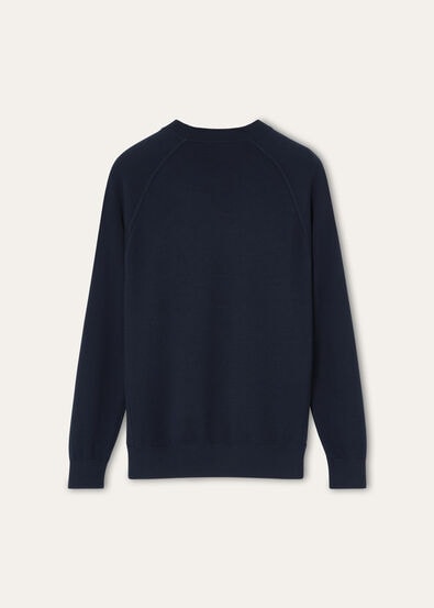 BALFOUR CREWNECK SWEATER CASH WOOL SILK GG 18