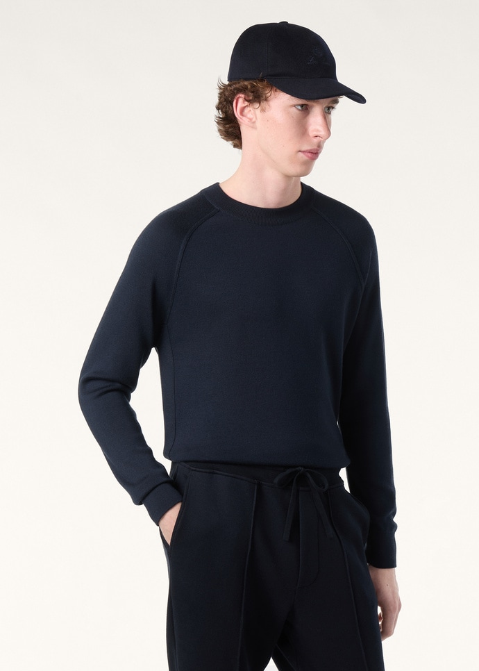 BALFOUR CREWNECK SWEATER CASH WOOL SILK GG 18_FAL9526_W000_3