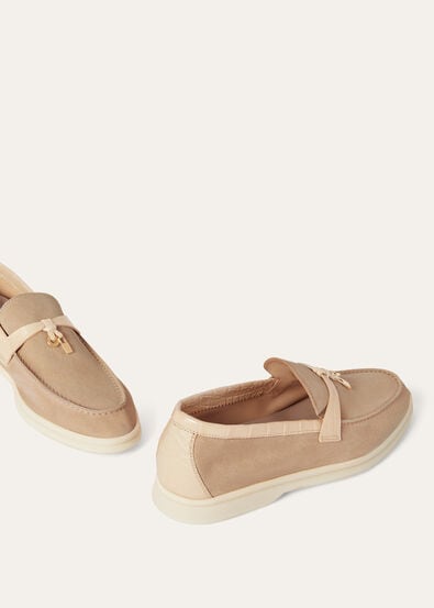 SUMMER CHARMS WALK SUEDE ALLIGATOR