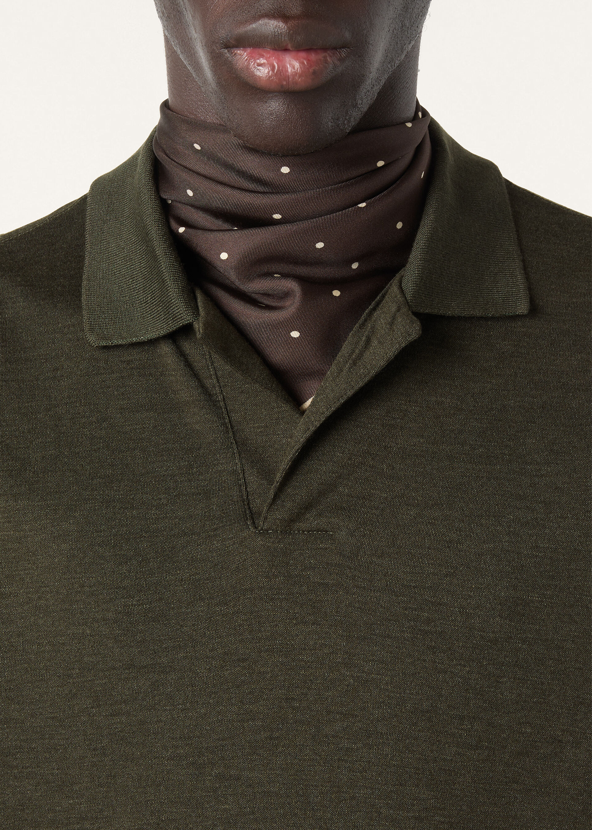 POLO BUTTONLESS MM PHILION JERSEY SUNSET CASH SILK