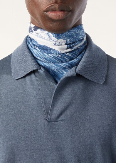 POLO BUTTONLESS MM PHILION JERSEY SUNSET CASH SILK