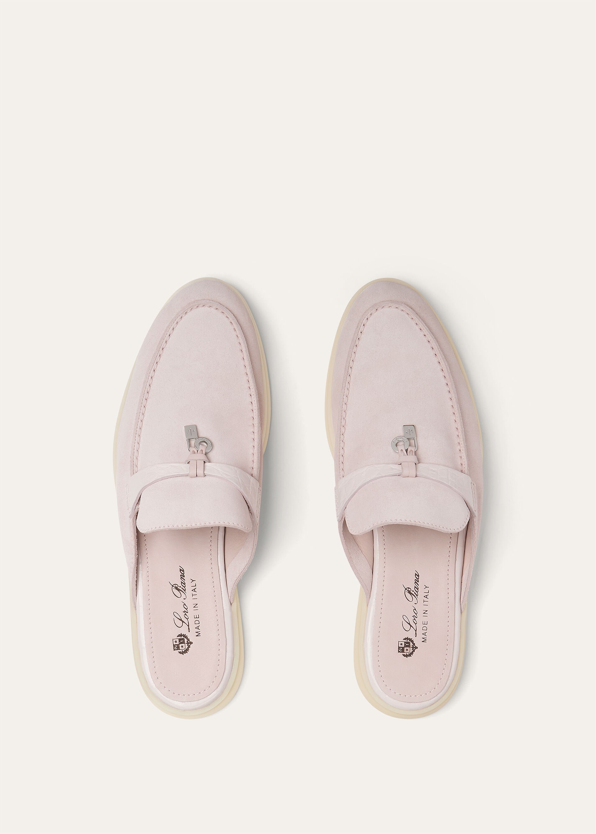 BABOUCHE CHARMS WALK SUEDE ALLIGATOR