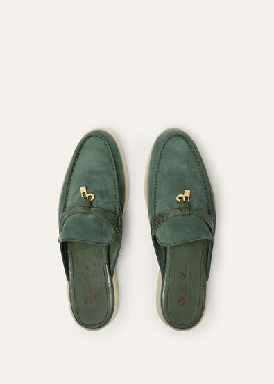 BABOUCHE CHARMS WALK SUEDE ALLIGATOR