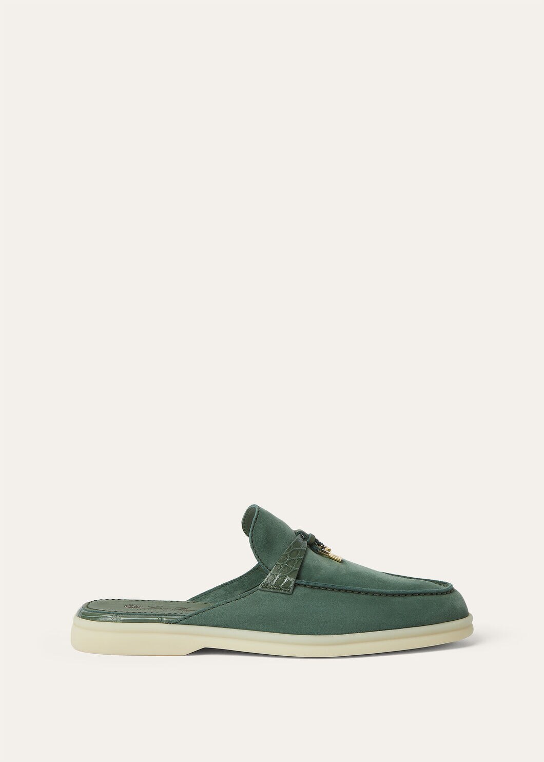 BABOUCHE CHARMS WALK SUEDE ALLIGATOR