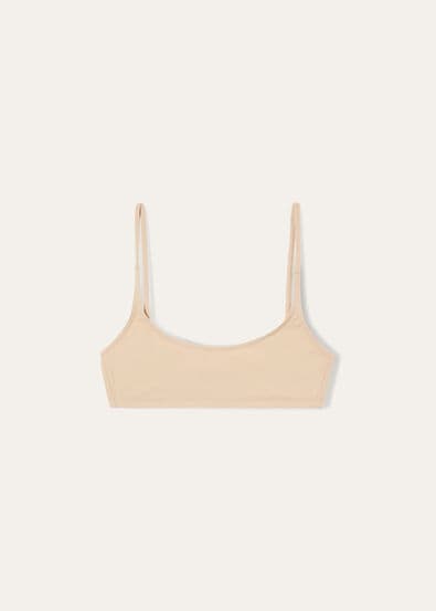 BANDEAU TOP MARINE JERSEY