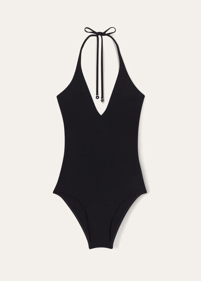 HALTER NECK SWIMSUIT RESORT MARINE JERSEY