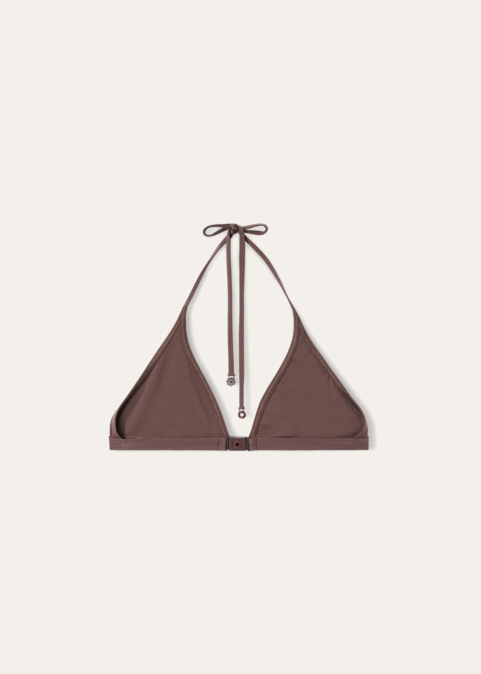 HALTER NECK BIKINI TOP RESORT MARINE JERSEY