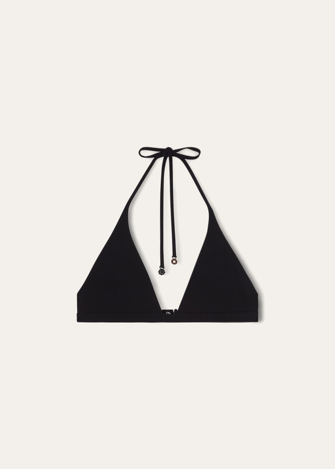 HALTER NECK BIKINI TOP RESORT MARINE JERSEY_FAM7069_W000_1