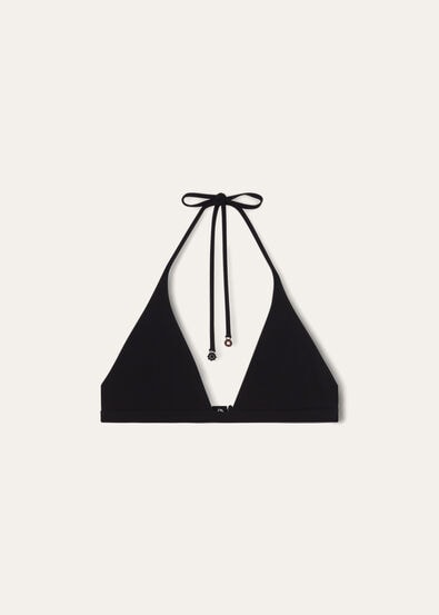 HALTER NECK BIKINI TOP RESORT MARINE JERSEY