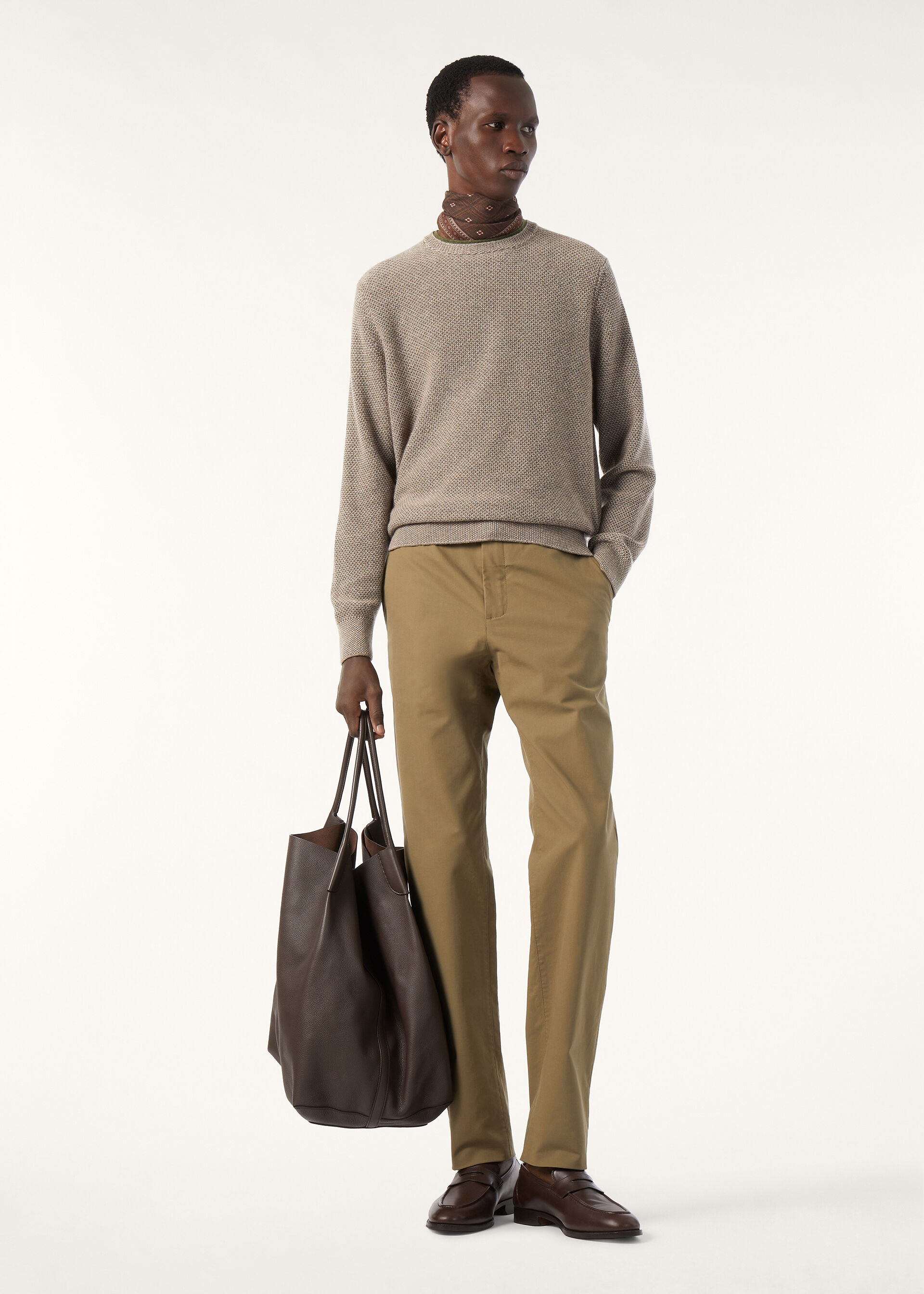 VARALLO CREWNECK SWEATER BABY CASH GG 12