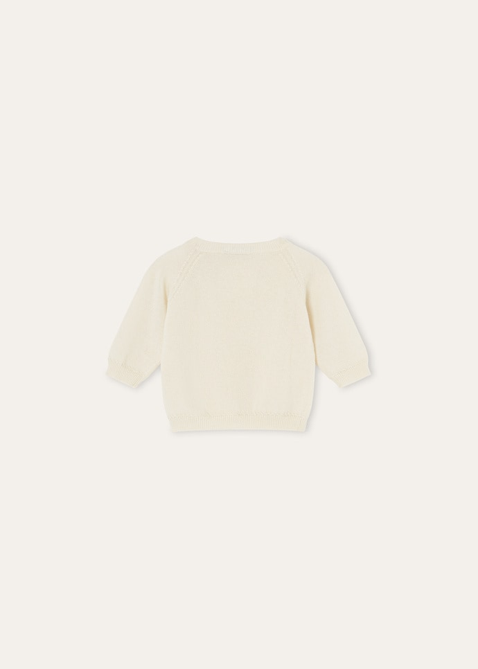 LOVELY CREW NECK SWEATER BABY CASH GG 12_FAM8885_105M_2