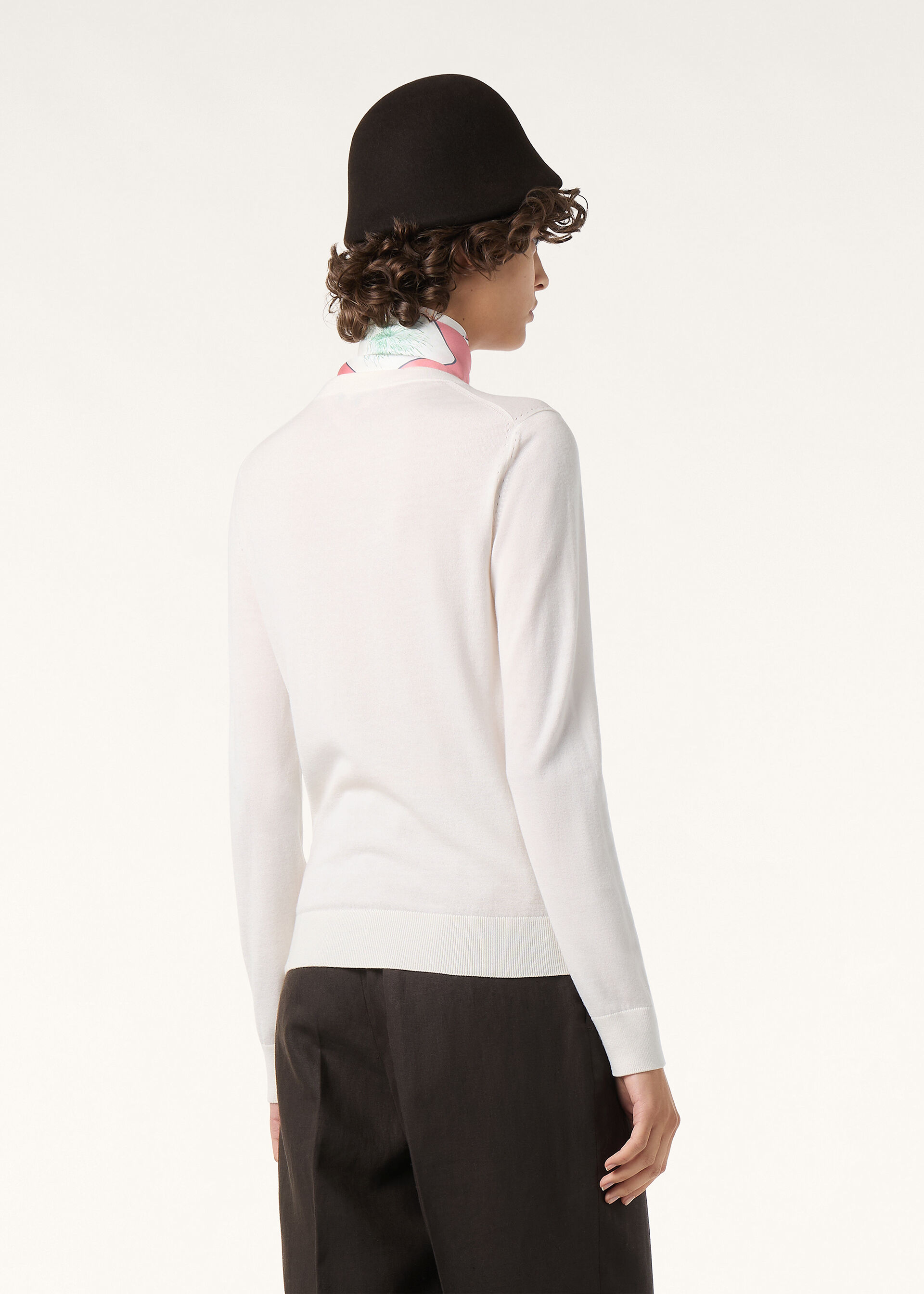 PIUMA CREWNECK SWEATER TOP CASH GG 18