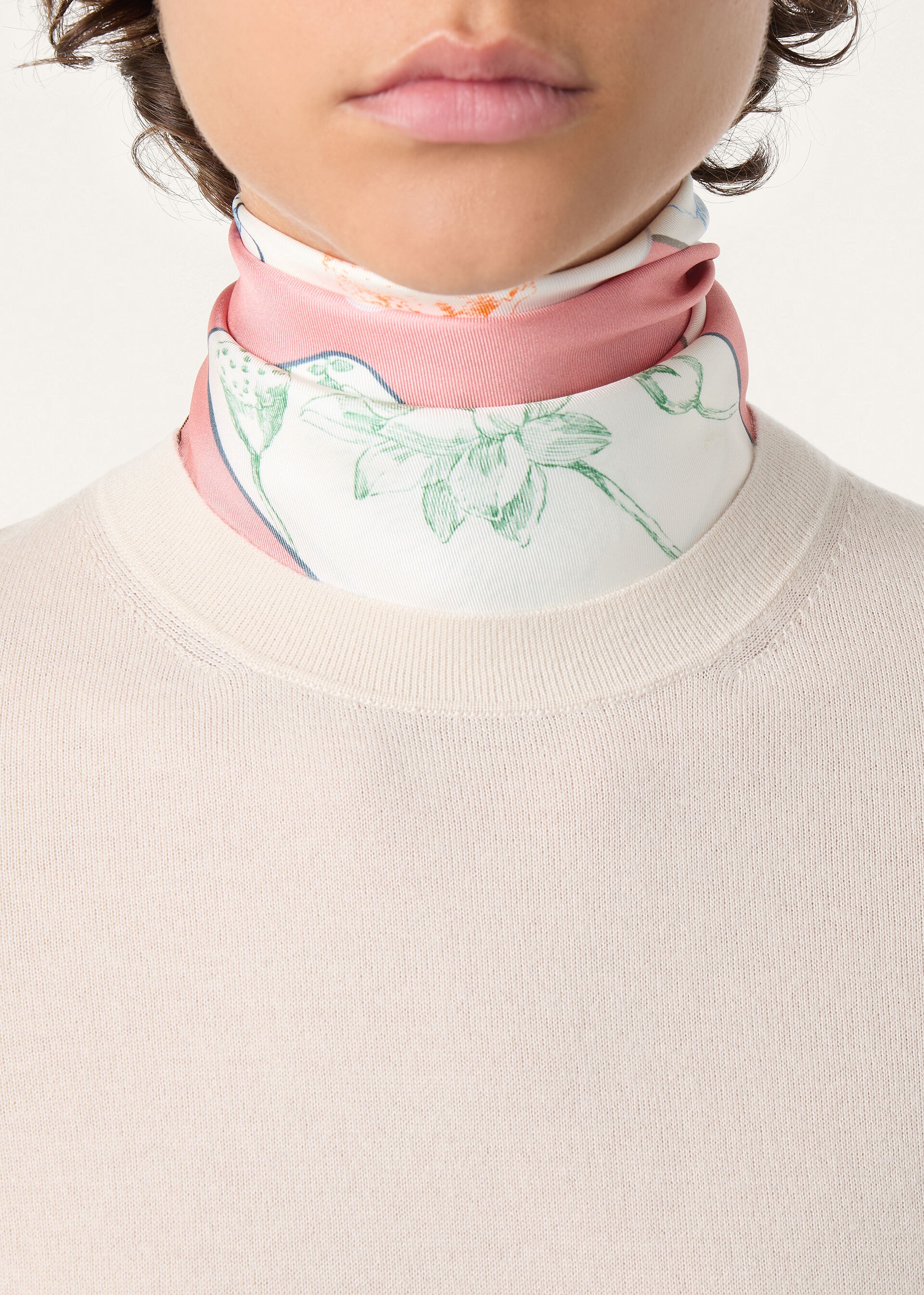 PIUMA CREWNECK SWEATER TOP CASH GG 18