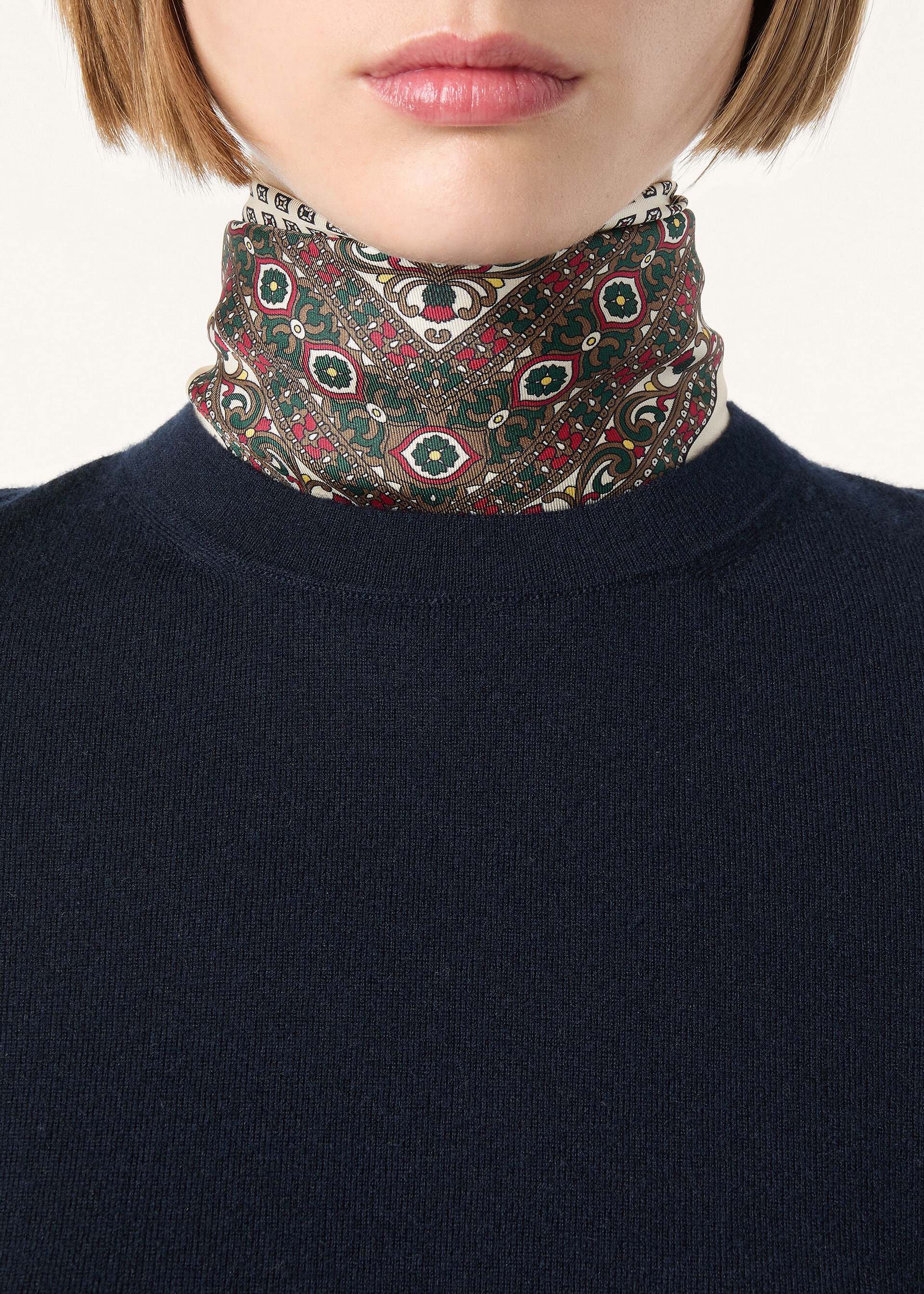 PIUMA CREWNECK SWEATER TOP CASH GG 18