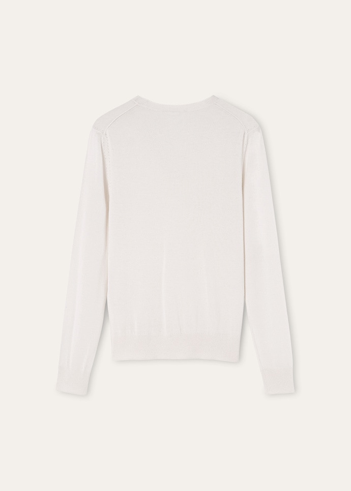 NEO PIUMA V NECK SWEATER CASHMERE GG 18_FAM9051_1000_6
