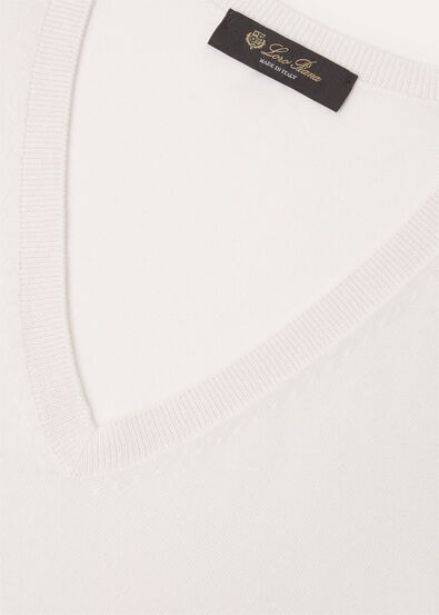 NEO PIUMA V NECK SWEATER CASHMERE GG 18