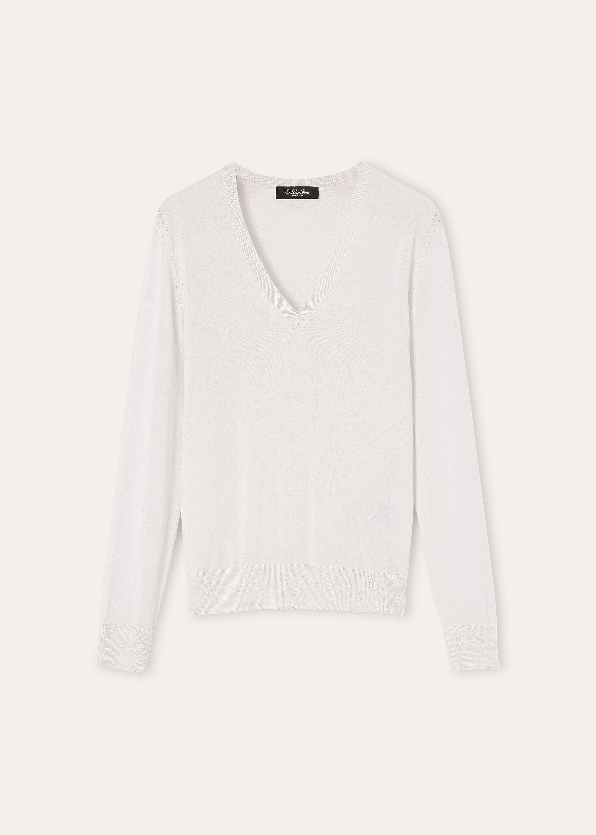 NEO PIUMA V NECK SWEATER CASHMERE GG 18