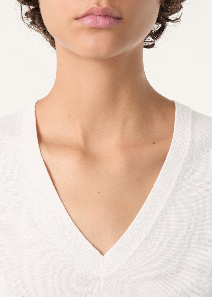 NEO PIUMA V NECK SWEATER CASHMERE GG 18_FAM9051_1000_2
