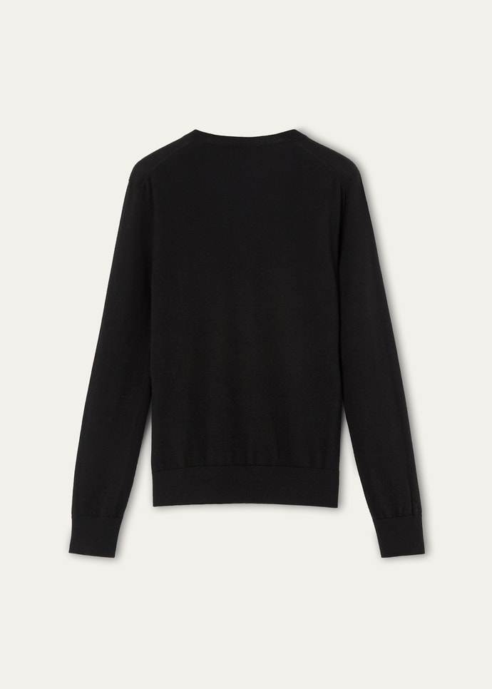 NEO PIUMA V NECK SWEATER CASHMERE GG 18_FAM9051_8000_6