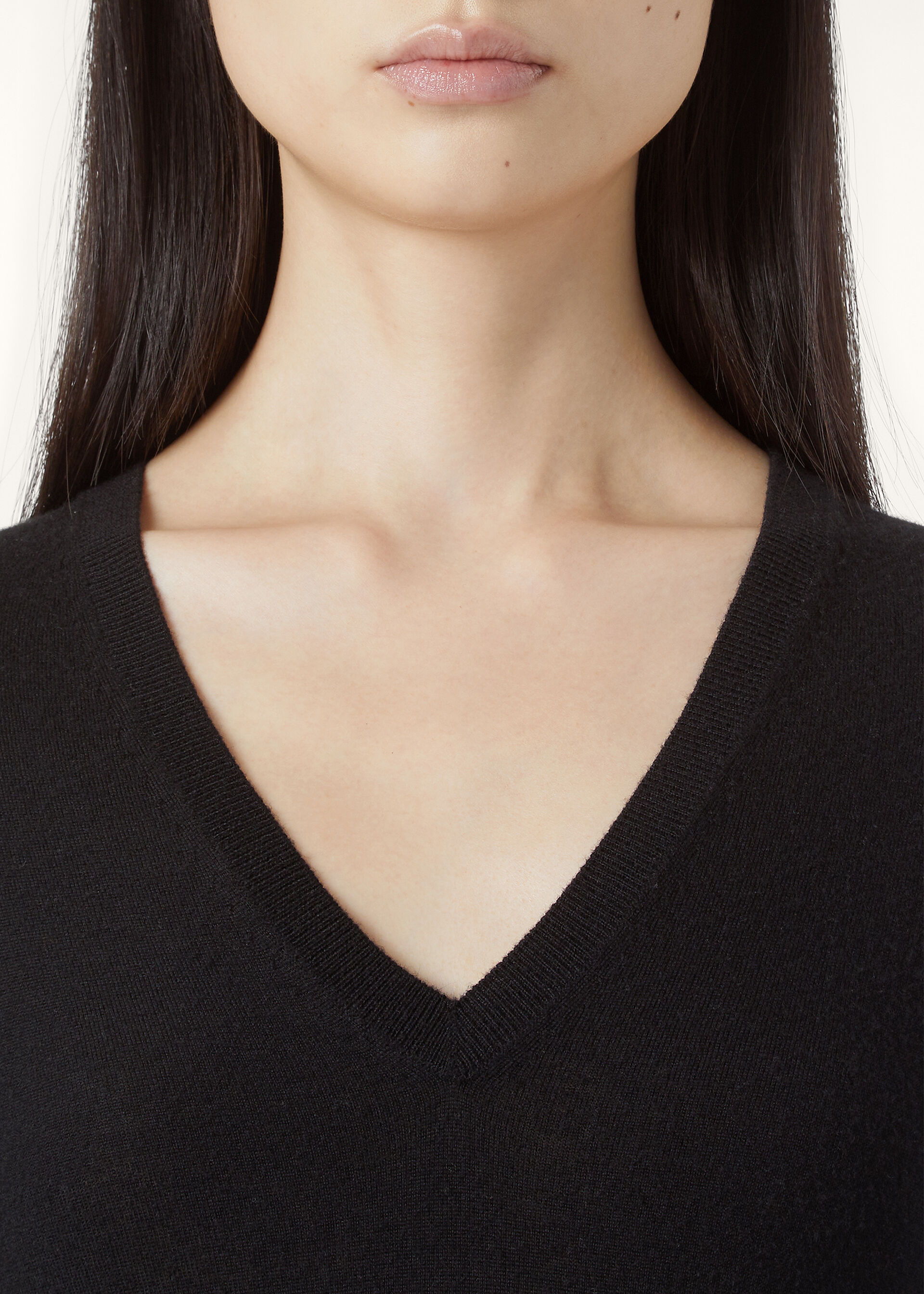 NEO PIUMA V NECK SWEATER CASHMERE GG 18
