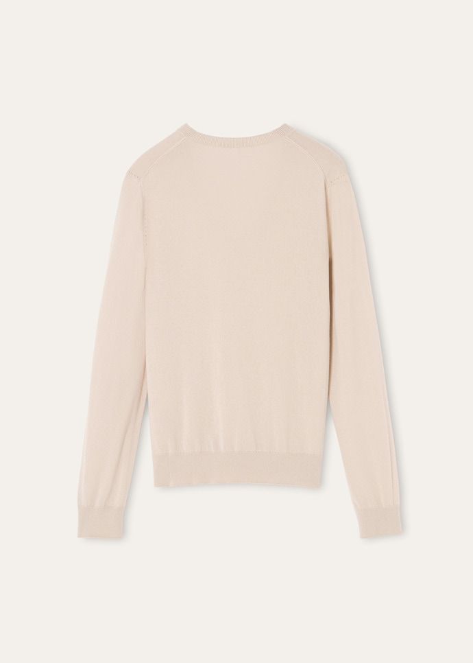 NEO PIUMA V NECK SWEATER CASHMERE GG 18_FAM9051_A314_6