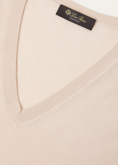NEO PIUMA V NECK SWEATER CASHMERE GG 18